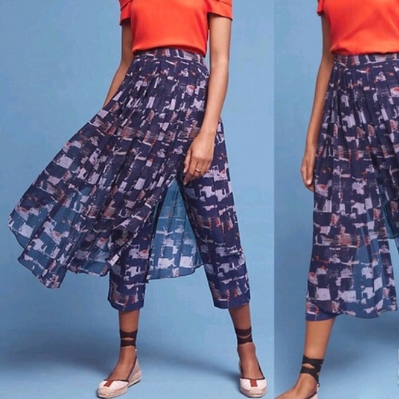 Anthropologie Pants - HD in Paris Anthropologie Skirted Waterfall Pant